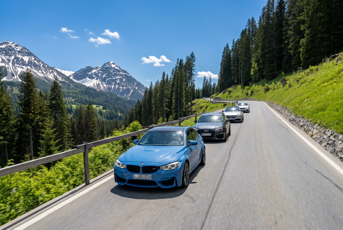 Fahrgenuss zwischen Engadin und Tirol
