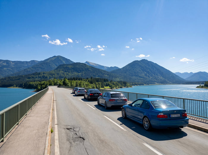 Deutsche Alpenstraße, legendäre Kurven und große Seepanoramen
