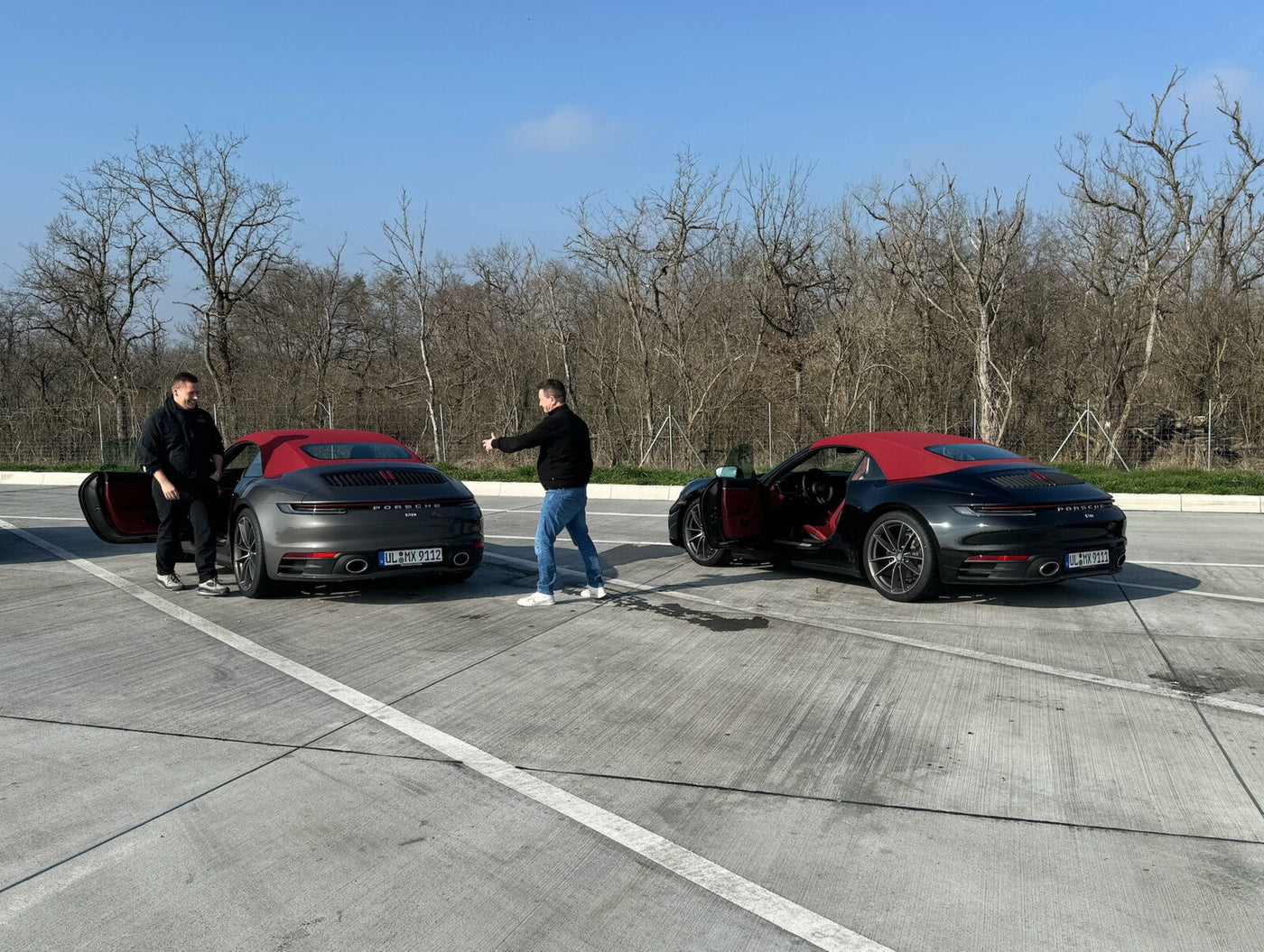 Unsere neuen Porsche Carrera Cabrios