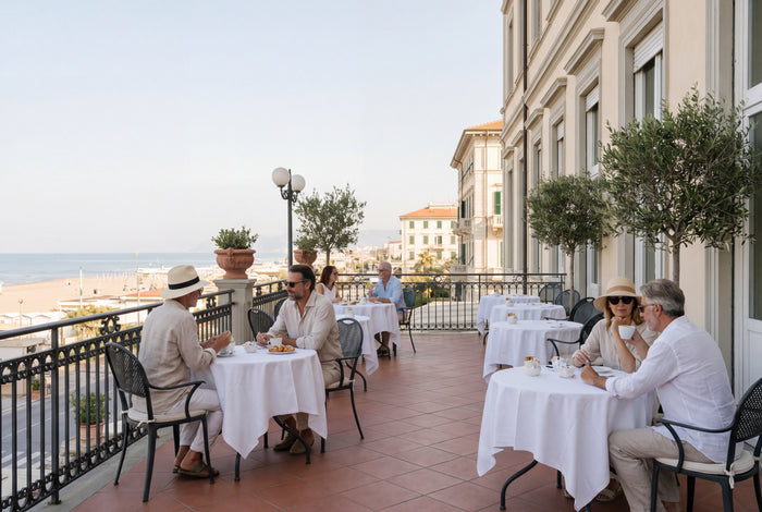 Frühstück, Abschied und ein letztes Stück Italiengefühl